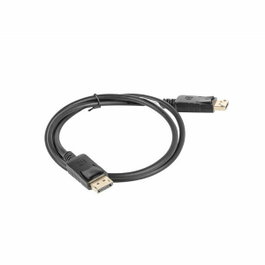 Lanberg Cable DisplayPort CA-DPDP-10CC-0010-BK 1 m Negro 4K