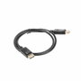 Lanberg Cable DisplayPort Macho/Macho 4K 1m Negro CA-DPDP-10CC-0010-BK