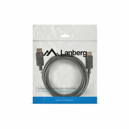 Lanberg Cable DisplayPort Macho/Macho 3m 4K Negro