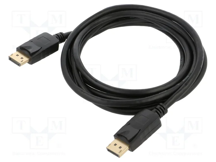 Lanberg Cable DisplayPort Macho/Macho 3m 4K Negro CA-DPDP-10CC-0030-BK Lanberg Cable DisplayPort Macho/Macho 3m 4K Negro CA-DPDP-10CC-0030-BK