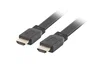 Lanberg Cable HDMI CA-HDMI-21CU-0010-BK 1m Negro Plano 4K