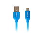 Lanberg Cable USB 2.0 a Micro USB 1,8m Azul CA-USBM-20CU-0018-BL