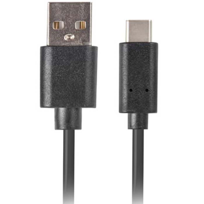 Lanberg Cable USB-A a USB tipo-C CA-USBO-20CU-0018-BK 1,8m Negro Lanberg Cable USB-A a USB tipo-C CA-USBO-20CU-0018-BK 1,8m Negro