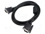 Lanberg Cable VGA CA-VGAC-10CC-0018-B de 1,8 m Negro