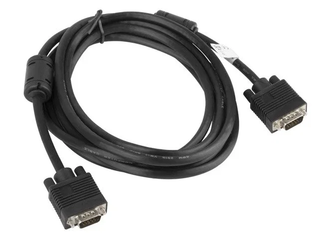 Lanberg Cable VGA Macho-Macho CA-VGAC-10CC-0030-B de 3m Negro
