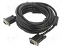 Lanberg Cable VGA Macho-Macho CA-VGAC-10CC-0050-B 5m Negro
