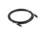 Lanberg Cable Óptico de Audio Digital Toslink CA-TOSL-10CC-0010-BK 1 m Negro