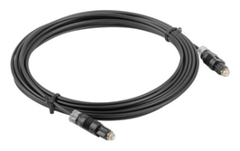 Lanberg Cable Óptico de Audio Digital Toslink 1 m Negro