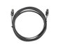 Lanberg Cable de audio digital óptico Toslink CA-TOSL-10CC-0020-BK 2m negro