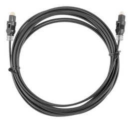 Lanberg Cable Óptico de Audio Digital Toslink 2 m Negro