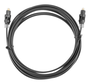Lanberg Cable de audio digital óptico Toslink CA-TOSL-10CC-0020-BK 2m negro