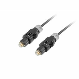 Lanberg CA-TOSL-10CC-0030-BK Cable Óptico Toslink 3 m Negro