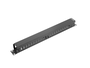 Lanberg AK-1201-B Organizador de cables 1U tipo A Negro
