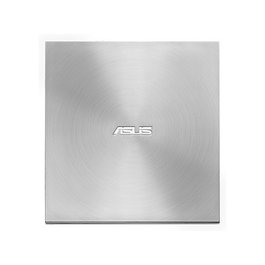 ASUS SDRW-08U7M-U ZenDrive U7M - Lector y grabador DVD±RW (±R DL) externo USB 2.0, bandeja, color plata, para sobremesa y portátil