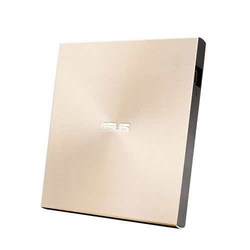 Asus ZenDrive U9M Unidad de Disco Óptico DVD±RW USB 2.0 Grabador Lector 8x DVD 24x CD Color Oro