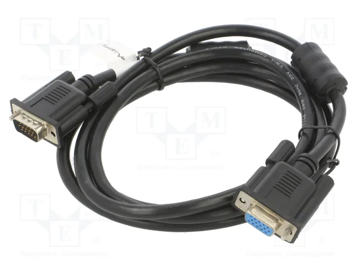 Lanberg Cable VGA CA-VGAC-10CC-0018-B+ Macho a Hembra 1,8 m Negro Lanberg Cable VGA CA-VGAC-10CC-0018-B+ Macho a Hembra 1,8 m Negro