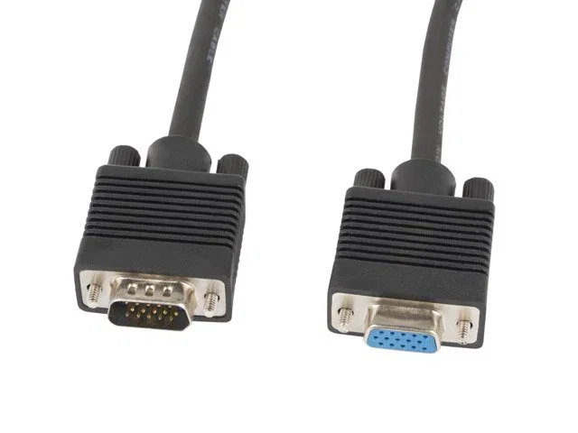 Lanberg Cable VGA CA-VGAC-10CC-0018-B+ Macho a Hembra 1,8 m Negro Lanberg Cable VGA CA-VGAC-10CC-0018-B+ Macho a Hembra 1,8 m Negro
