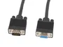 Lanberg Cable VGA CA-VGAC-10CC-0018-B+ Macho a Hembra 1,8 m Negro