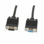 Lanberg Cable VGA Macho/Hembra 1,8 m Negro CA-VGAC-10CC-0018-B+