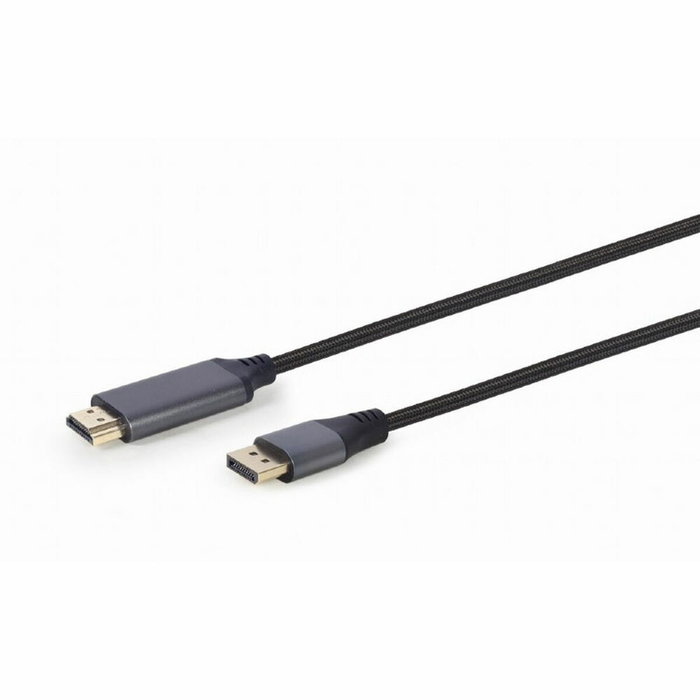 Gembird Adaptador de cable DisplayPort a HDMI Premium 1,8m Negro