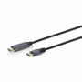Gembird Adaptador de cable DisplayPort a HDMI Premium 1,8m Negro