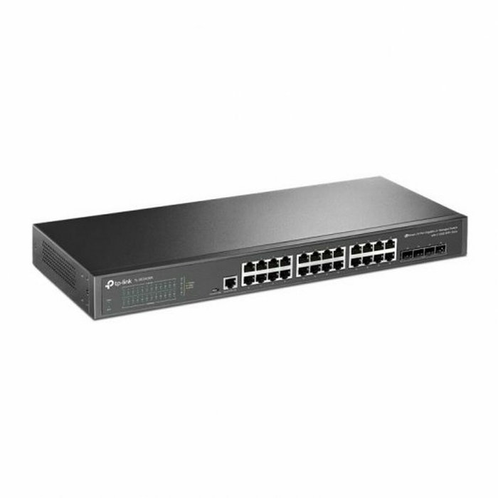 TP-Link Omada SG3428X Switch Gestionable de 24 Puertos Gigabit y 4 Ranuras 10G SFP+ TP-Link Omada SG3428X Switch Gestionable de 24 Puertos Gigabit y 4 Ranuras 10G SFP+