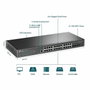 TP-Link Omada SG3428X Switch Gestionable de 24 Puertos Gigabit y 4 Ranuras 10G SFP+