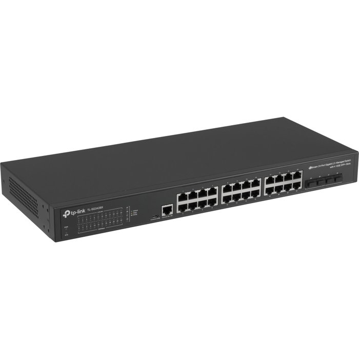 TP-Link Omada SG3428X Switch Gestionado 24 Puertos Gigabit y 4 SFP+ 10G TP-Link Omada SG3428X Switch Gestionado 24 Puertos Gigabit y 4 SFP+ 10G