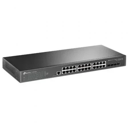 Tp-link TL-SG3428X Switch Gestionable 24 Puertos Gigabit L2+ con 4 Puertos SFP+ 10GE Tp-link TL-SG3428X Switch Gestionable 24 Puertos Gigabit L2+ con 4 Puertos SFP+ 10GE