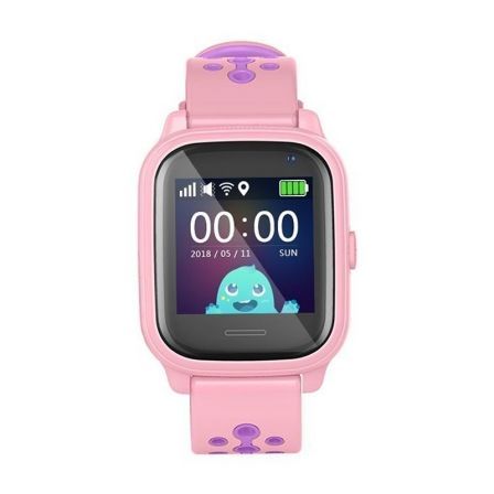 RELOJ INTELIGENTE CON LOCALIZADOR PARA NIÑOS LEOTEC KIDS ALLO ROSA - PANTALLA TÁCTIL - GPS - CÁMARA FOTOS - NANOSIM - BOTÓN SOS/LLAMADA BIDIRECCIONAL
