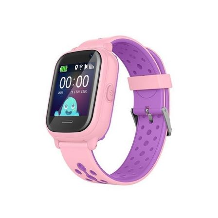 RELOJ INTELIGENTE CON LOCALIZADOR PARA NIÑOS LEOTEC KIDS ALLO ROSA - PANTALLA TÁCTIL - GPS - CÁMARA FOTOS - NANOSIM - BOTÓN SOS/LLAMADA BIDIRECCIONAL
