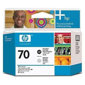 HP Cabezal de Impresión 70 C9407A Negro Foto y Gris Claro HP Cabezal de Impresión 70 C9407A Negro Foto y Gris Claro