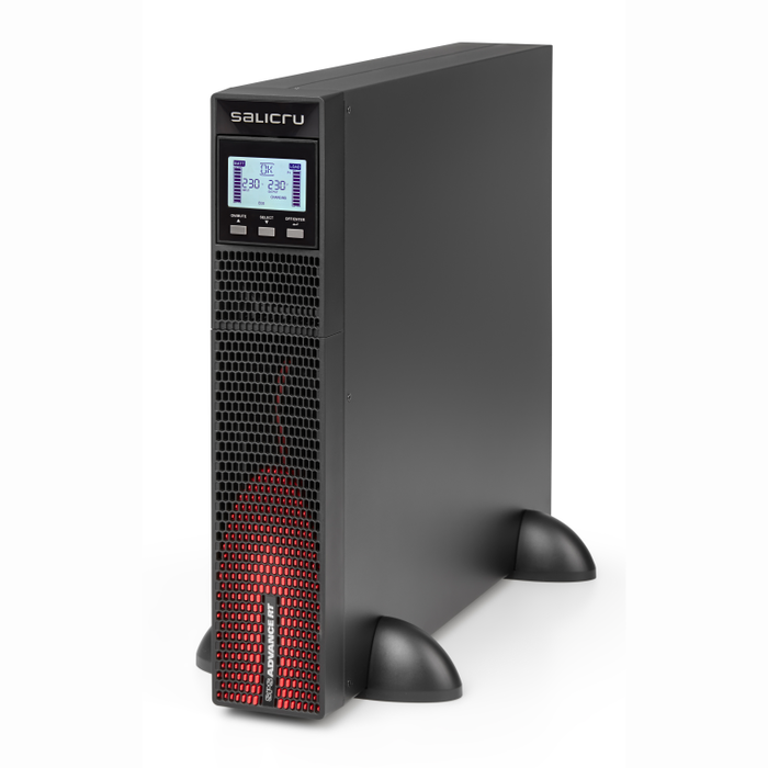 SALICRU SPS ADVANCE RT2 SAI 3000VA / 2700W - Line-Interactive, Salida Senoidal, Formato Rack/Torre 2U, Pantalla LCD, FP 0.9, USB/RS-232, SmartSlot
