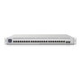 Ubiquiti Unifi USW-ENTERPRISE-24-POE Switch Gestionado con PoE+, 24 Puertos RJ-45 2.5G, 2 SFP+, 400W, Bloque de Alimentación, Modelo Europeo