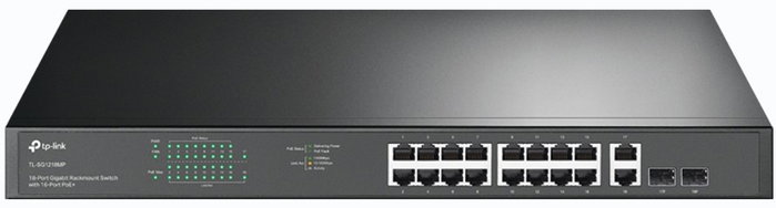 TP-Link TL-SG1218MP Switch Gigabit de 18 puertos con 16 puertos PoE+