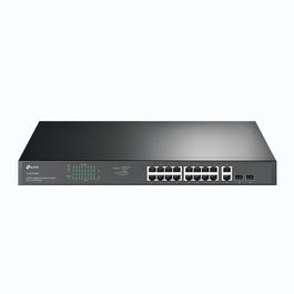 TP-Link TL-SG1218MP Switch Gigabit Montaje Rack 18 Puertos, 16 Puertos PoE+ 250W, 2 Puertos SFP, 36 Gbps, 802.3at/af