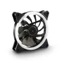 Sharkoon Shark Blades PWM RGB Ventilador PC 120mm - Negro, 1.16mmH2O, 1400 RPM, 24.8 dB(A), Cojinete FDB, Cable 45cm, Iluminación Multi LED Personalizable (1 Pieza)
