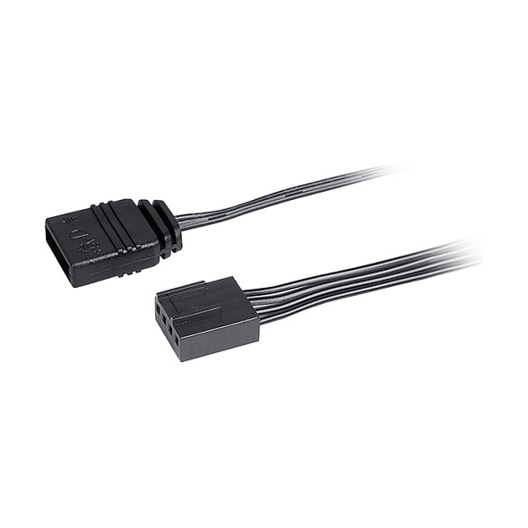 Sharkoon Ventilador SHARK Disc PWM RGB Transparente 120mm Conector 3-pin + 4-pin