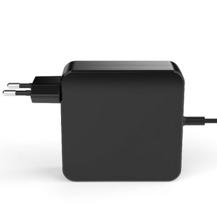 Leotec LENCSHOMETC90 Cargador Portátil Universal 90W USB-C PD 3.0 para Ordenador Portátil, Automático 5-20V, Cable 1.8m