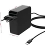 Leotec LENCSHOMETC90 Cargador Portátil Universal 90W USB-C PD 3.0 para Ordenador Portátil, Automático 5-20V, Cable 1.8m