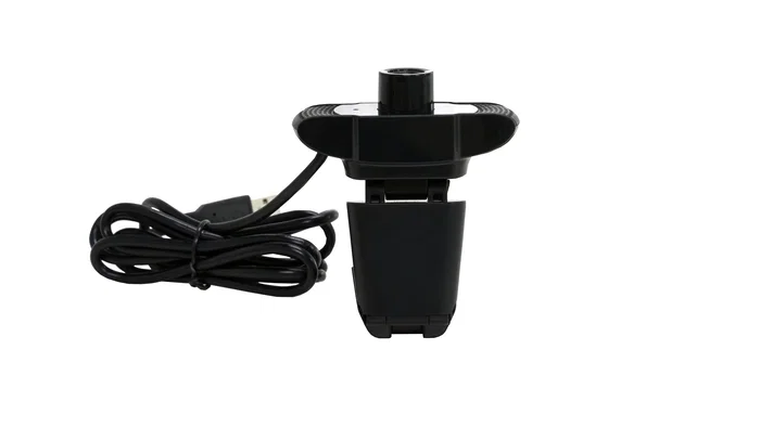 Leotec LEWCAM2005 Cámara Web Full HD 1080p 30fps, Micrófono, Ángulo 90°, Soporte Clip, USB, Negro