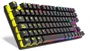 Krom Kasic TKL Teclado Mecánico Gaming Español Tenkeyless con Switches Red, Retroiluminación RGB Rainbow, Antighosting, 87 Teclas, Negro, USB