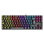 Krom Teclado Gaming Mecánico Kasic TKL Negro RGB Rainbow
