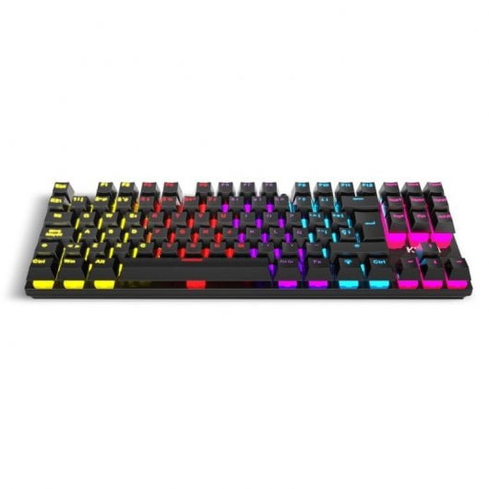 Krom Kasic TKL Teclado Mecánico Gaming RGB Rainbow Red Switch