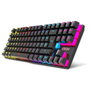Krom Kasic TKL Teclado Mecánico Gaming RGB Rainbow Red Switch