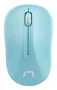 Natec NMY-1651 Ratón Inalámbrico Ambidextro para Oficina, Bluetooth, 1600 DPI, Azul y Blanco, Compatible con Windows, Linux y Android