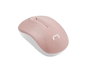 Natec Ratón Óptico Inalámbrico Toucan Rosa y Blanco