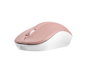Natec Ratón Óptico Inalámbrico Toucan Rosa y Blanco