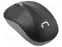 Natec Toucan Ratón Inalámbrico Ambidextro Negro y Gris