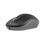 Natec Toucan Ratón Inalámbrico Ambidextro 1600 DPI Negro y Gris